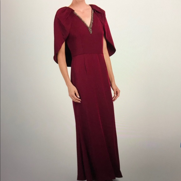 David Meister Dresses & Skirts - David Meister embellished V-Neck gown